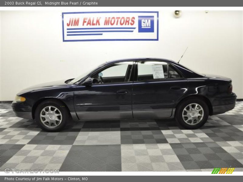 Midnight Blue Pearl / Graphite 2003 Buick Regal GS