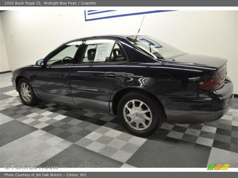 Midnight Blue Pearl / Graphite 2003 Buick Regal GS