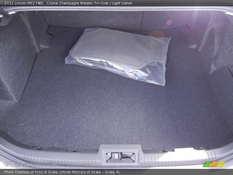 Crystal Champagne Metallic Tri-Coat / Light Camel 2012 Lincoln MKZ FWD