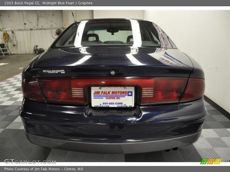 Midnight Blue Pearl / Graphite 2003 Buick Regal GS