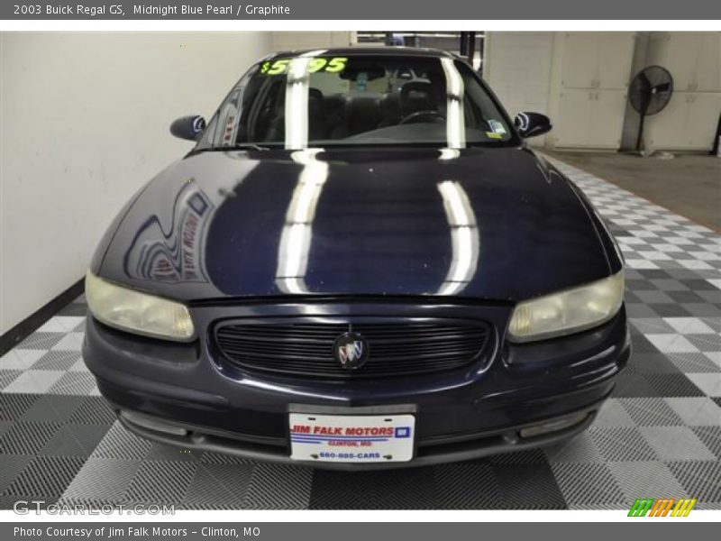 Midnight Blue Pearl / Graphite 2003 Buick Regal GS