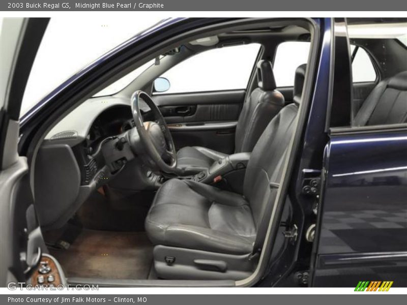 Midnight Blue Pearl / Graphite 2003 Buick Regal GS