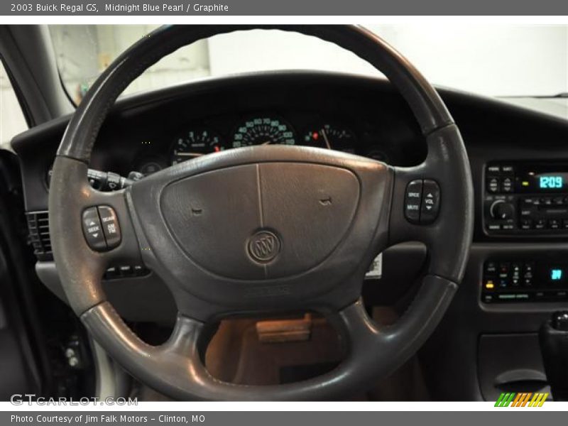 Midnight Blue Pearl / Graphite 2003 Buick Regal GS