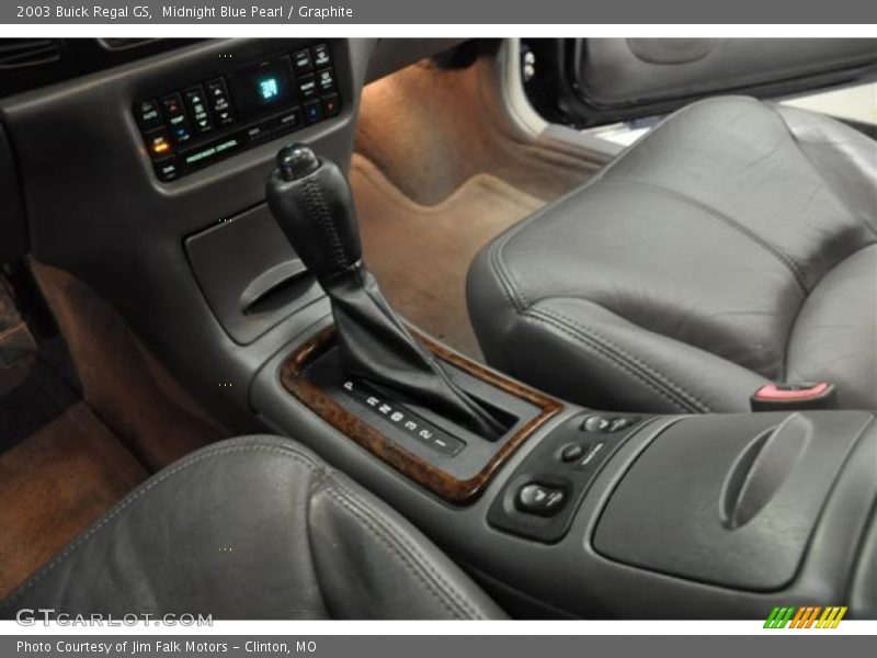 Midnight Blue Pearl / Graphite 2003 Buick Regal GS