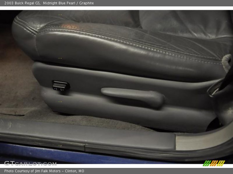 Midnight Blue Pearl / Graphite 2003 Buick Regal GS