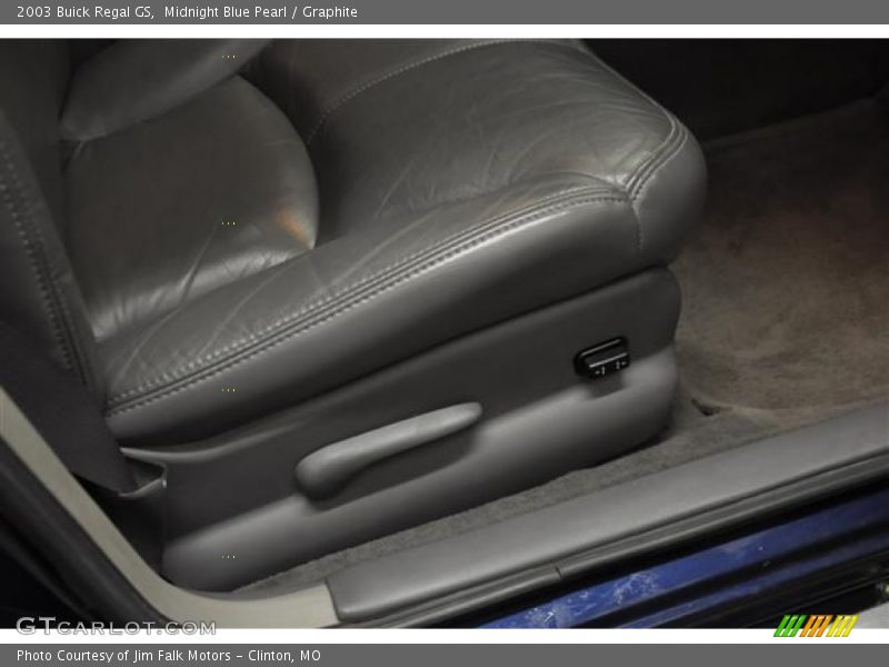 Midnight Blue Pearl / Graphite 2003 Buick Regal GS