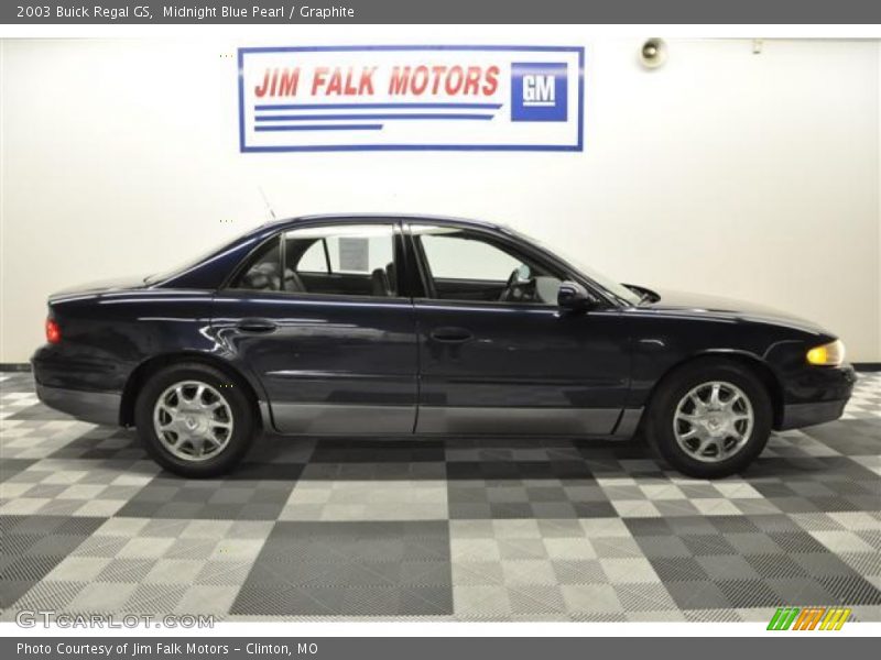 Midnight Blue Pearl / Graphite 2003 Buick Regal GS