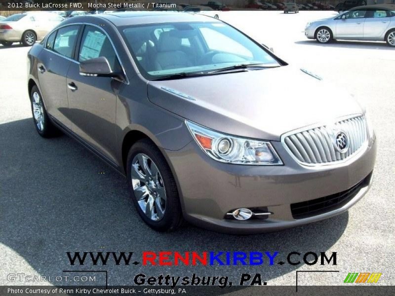 Mocha Steel Metallic / Titanium 2012 Buick LaCrosse FWD