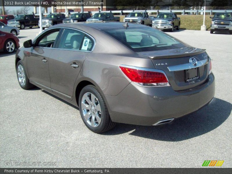 Mocha Steel Metallic / Titanium 2012 Buick LaCrosse FWD
