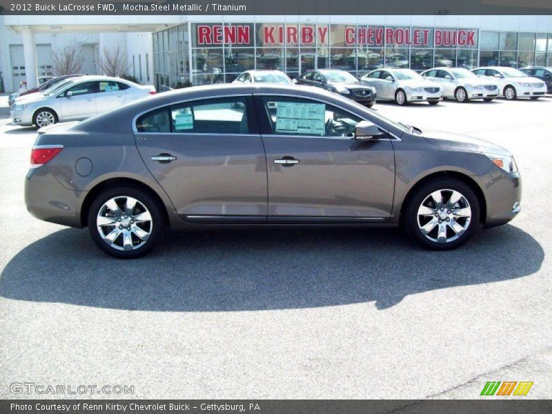 Mocha Steel Metallic / Titanium 2012 Buick LaCrosse FWD