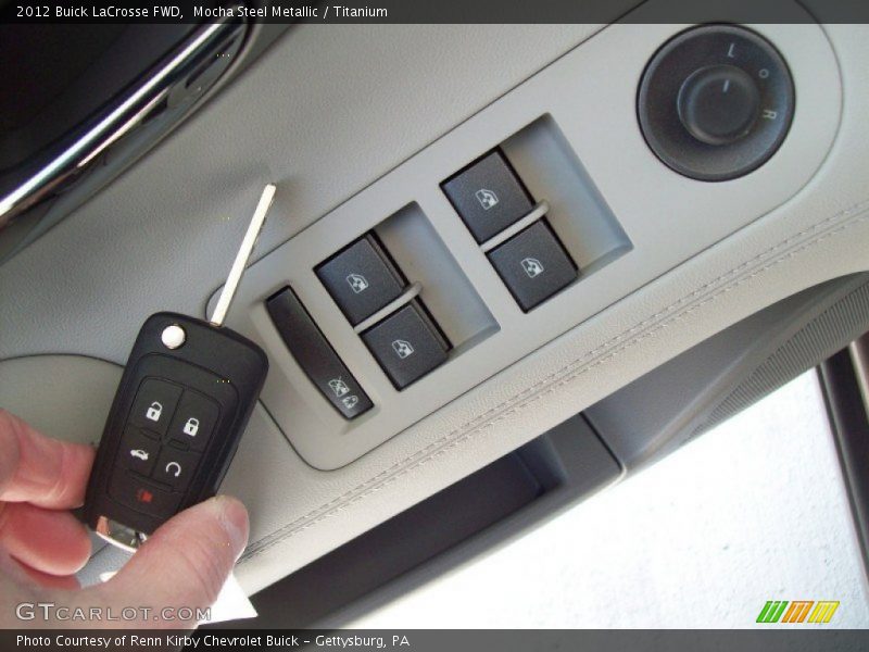 Mocha Steel Metallic / Titanium 2012 Buick LaCrosse FWD