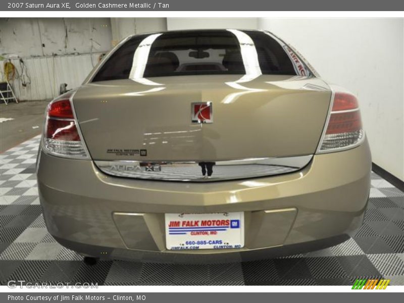 Golden Cashmere Metallic / Tan 2007 Saturn Aura XE