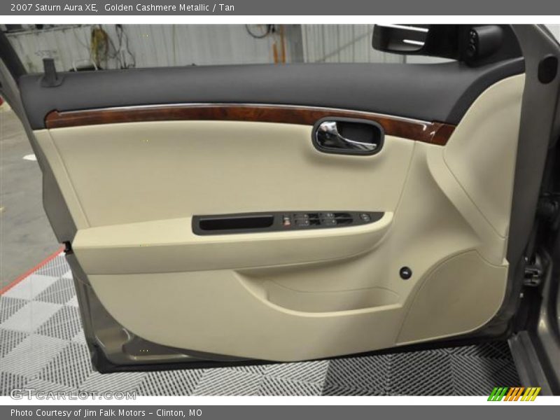 Golden Cashmere Metallic / Tan 2007 Saturn Aura XE