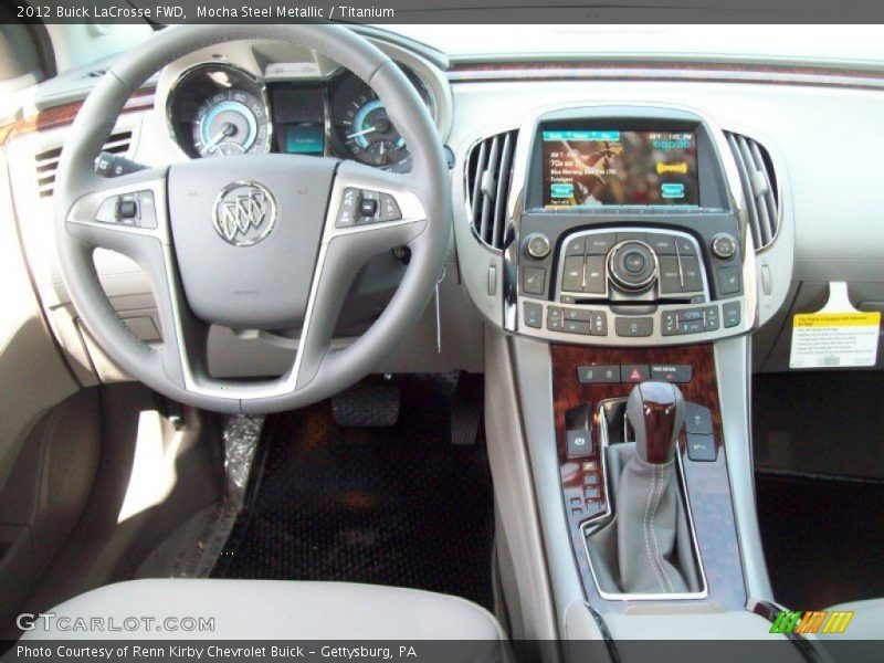 Mocha Steel Metallic / Titanium 2012 Buick LaCrosse FWD