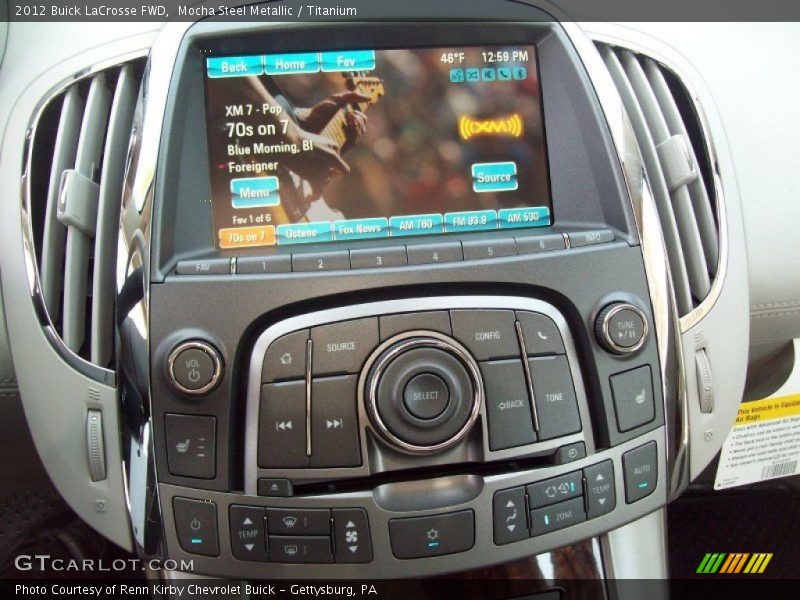 Mocha Steel Metallic / Titanium 2012 Buick LaCrosse FWD