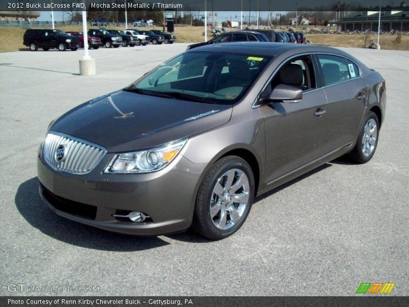 Mocha Steel Metallic / Titanium 2012 Buick LaCrosse FWD