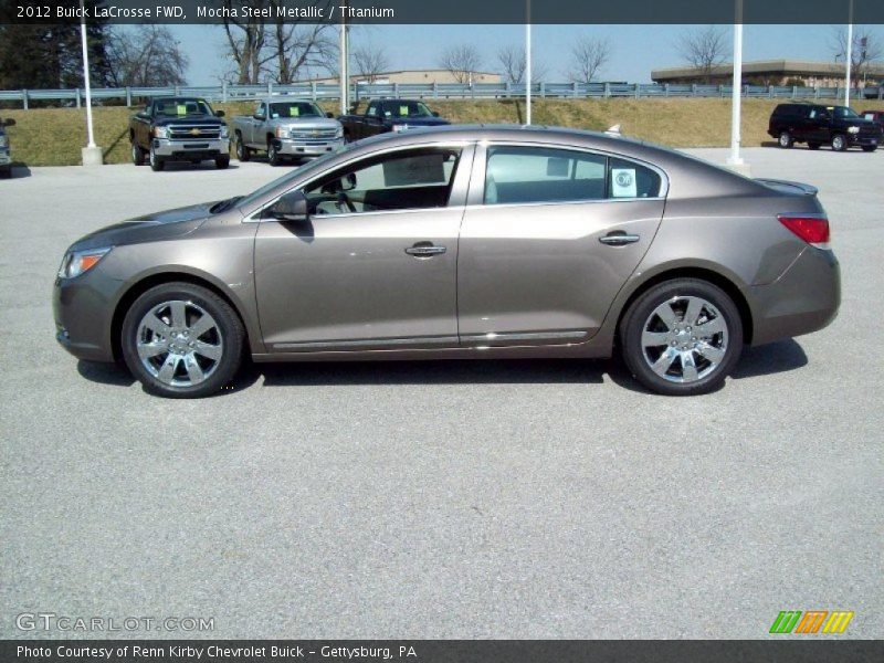 Mocha Steel Metallic / Titanium 2012 Buick LaCrosse FWD