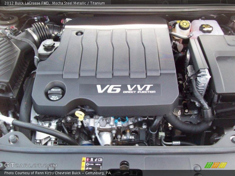 Mocha Steel Metallic / Titanium 2012 Buick LaCrosse FWD