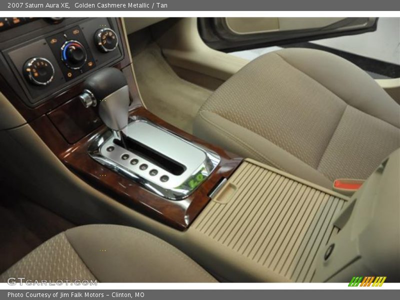 Golden Cashmere Metallic / Tan 2007 Saturn Aura XE
