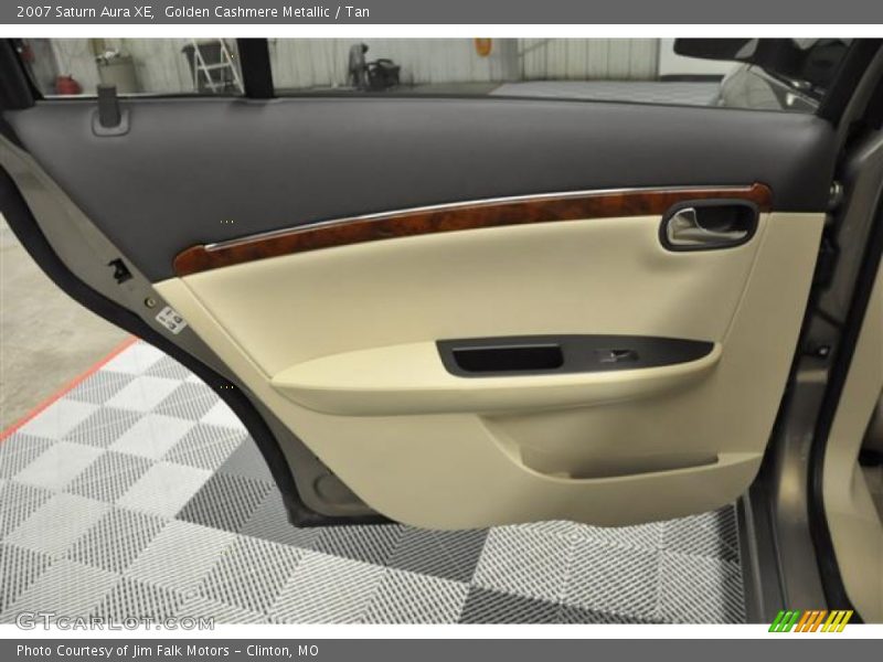 Golden Cashmere Metallic / Tan 2007 Saturn Aura XE