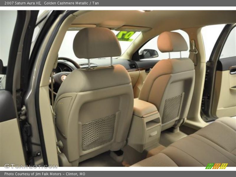 Golden Cashmere Metallic / Tan 2007 Saturn Aura XE