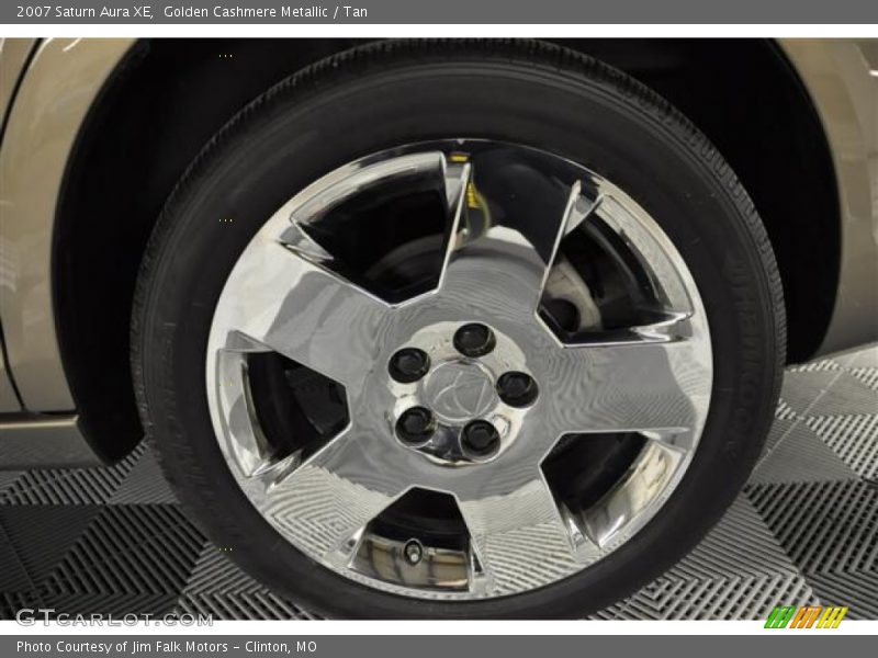 Golden Cashmere Metallic / Tan 2007 Saturn Aura XE