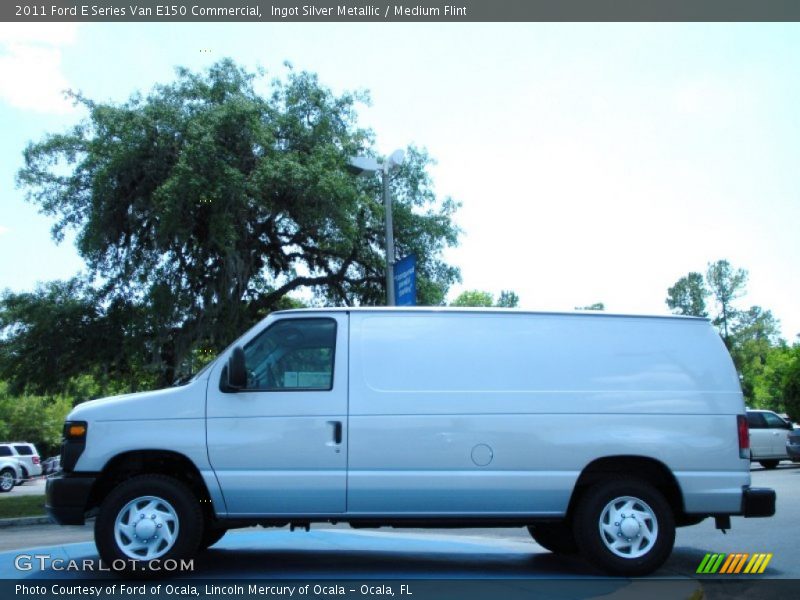 Ingot Silver Metallic / Medium Flint 2011 Ford E Series Van E150 Commercial