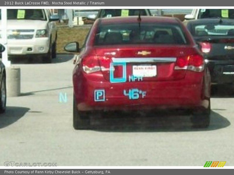 Mocha Steel Metallic / Titanium 2012 Buick LaCrosse FWD