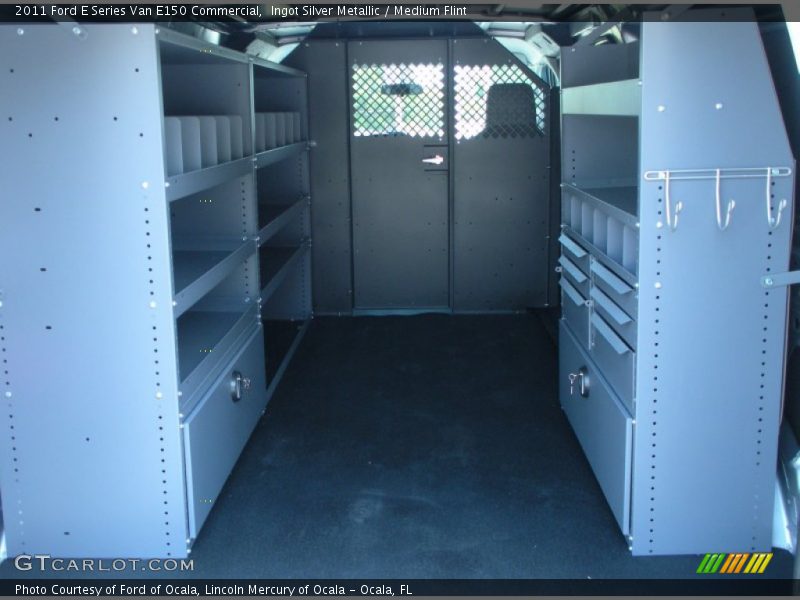 Ingot Silver Metallic / Medium Flint 2011 Ford E Series Van E150 Commercial