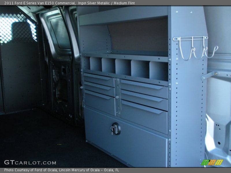 Ingot Silver Metallic / Medium Flint 2011 Ford E Series Van E150 Commercial