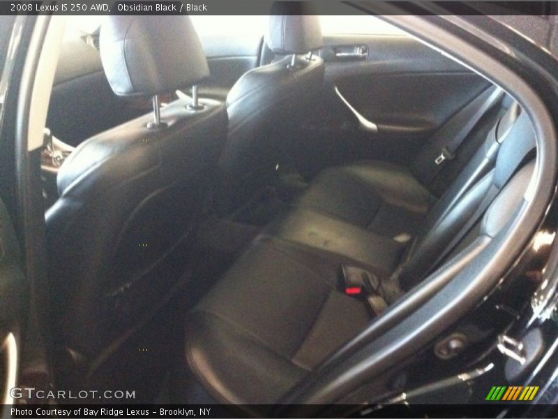 Obsidian Black / Black 2008 Lexus IS 250 AWD