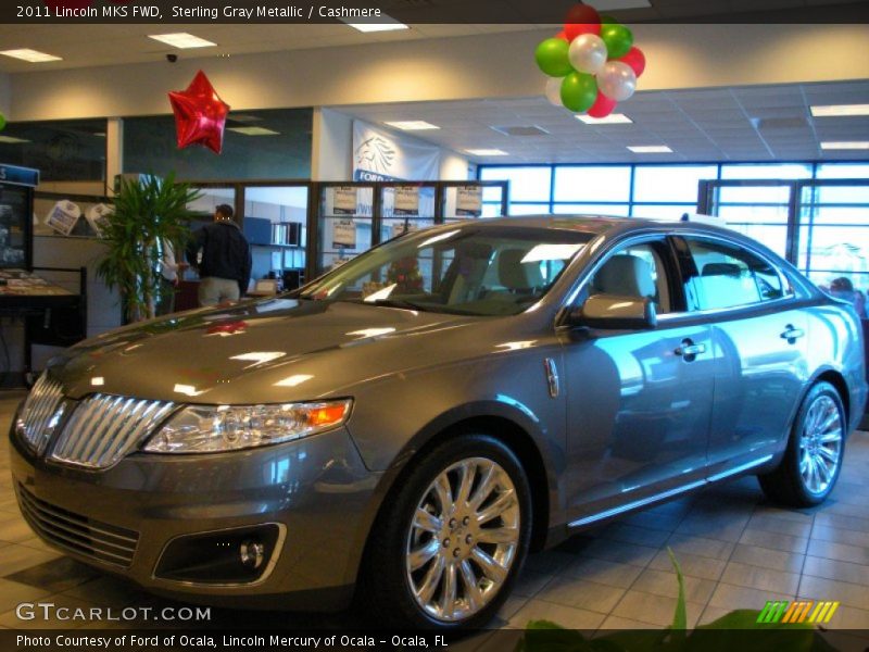 Sterling Gray Metallic / Cashmere 2011 Lincoln MKS FWD
