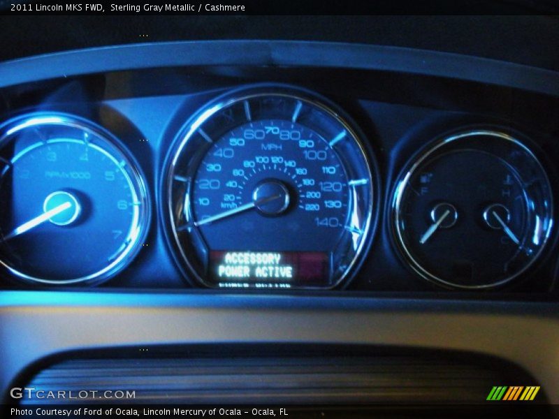 Sterling Gray Metallic / Cashmere 2011 Lincoln MKS FWD