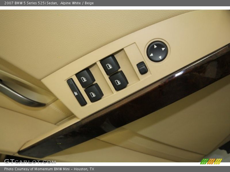Alpine White / Beige 2007 BMW 5 Series 525i Sedan
