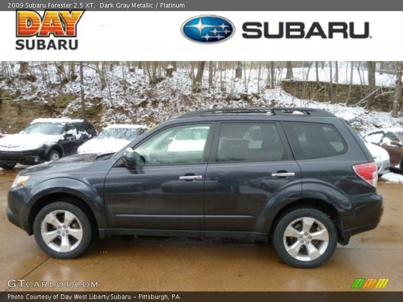 Dark Gray Metallic / Platinum 2009 Subaru Forester 2.5 XT