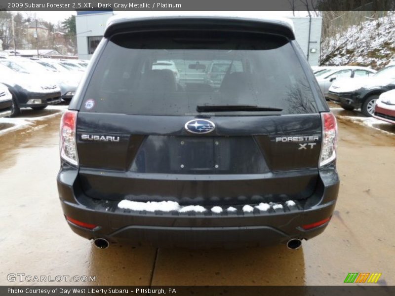 Dark Gray Metallic / Platinum 2009 Subaru Forester 2.5 XT
