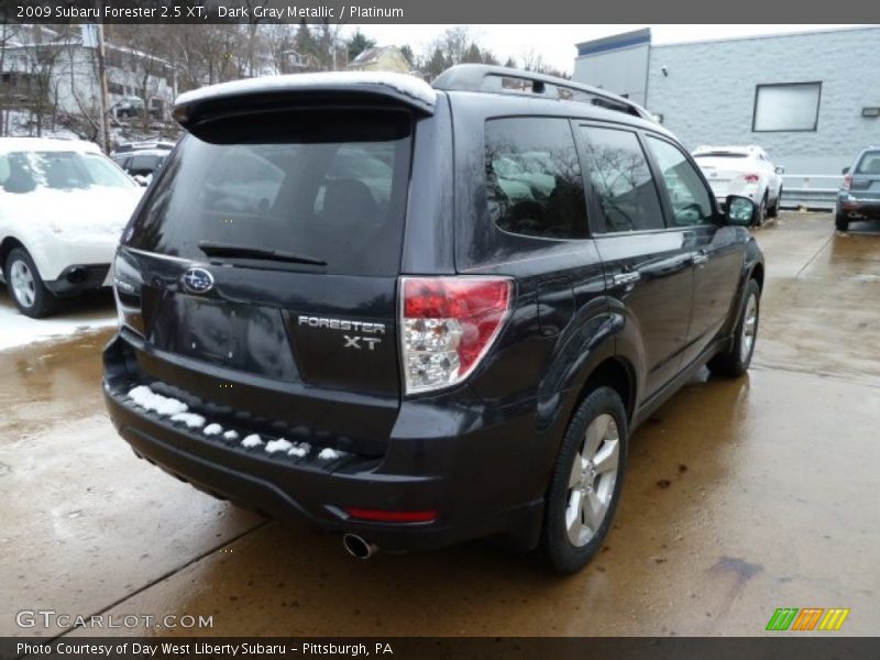 Dark Gray Metallic / Platinum 2009 Subaru Forester 2.5 XT