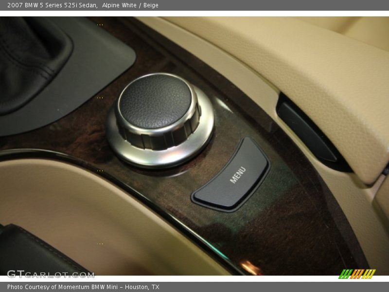 Alpine White / Beige 2007 BMW 5 Series 525i Sedan
