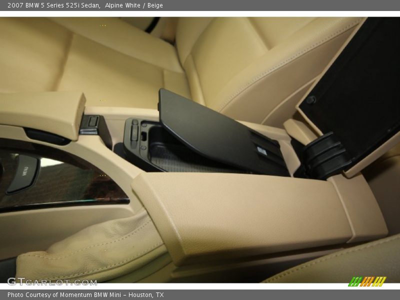 Alpine White / Beige 2007 BMW 5 Series 525i Sedan