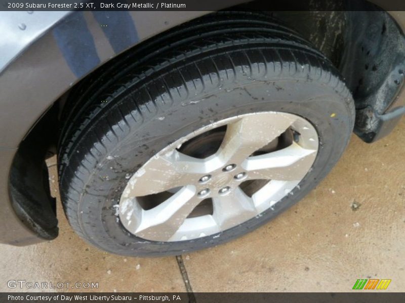 Dark Gray Metallic / Platinum 2009 Subaru Forester 2.5 XT