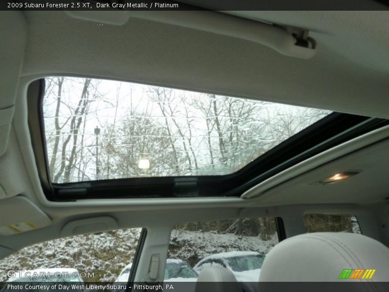 Dark Gray Metallic / Platinum 2009 Subaru Forester 2.5 XT