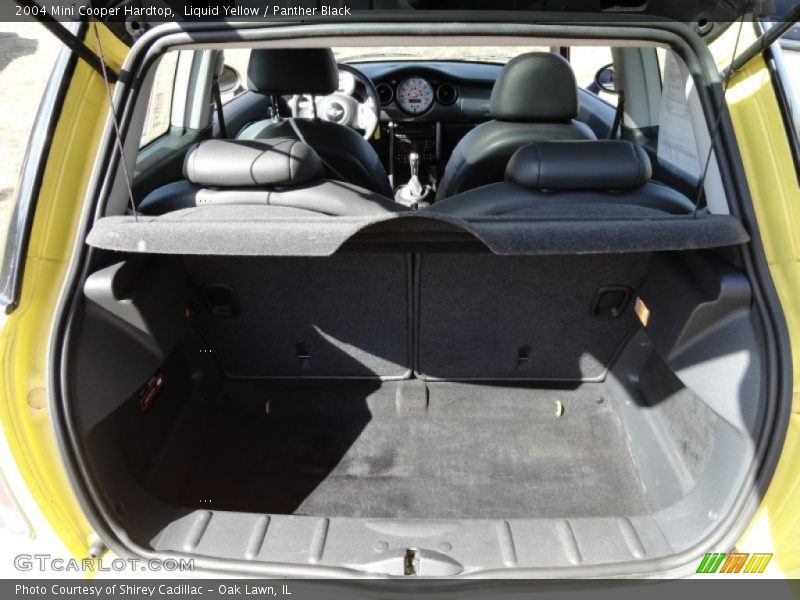 Liquid Yellow / Panther Black 2004 Mini Cooper Hardtop