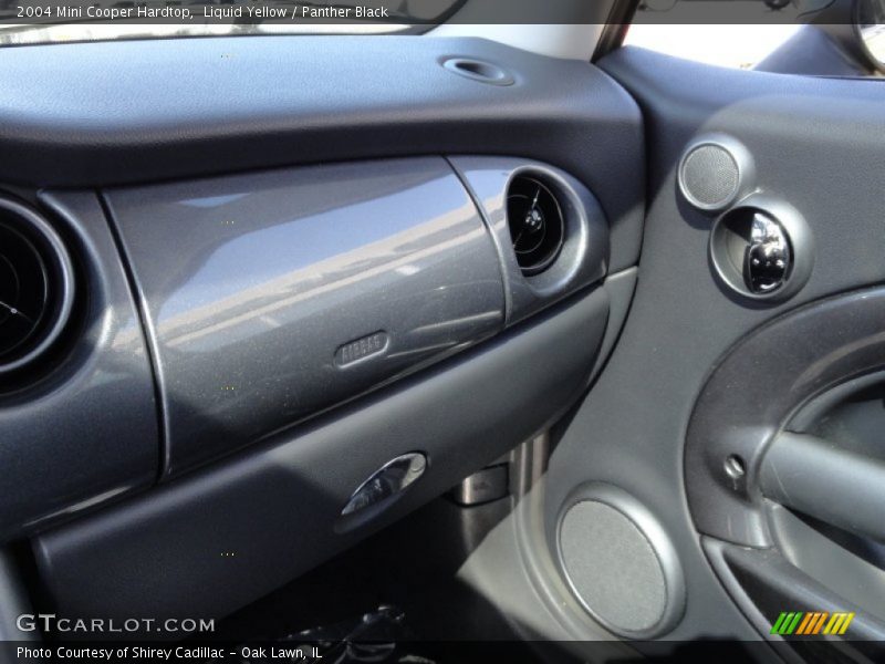 Liquid Yellow / Panther Black 2004 Mini Cooper Hardtop