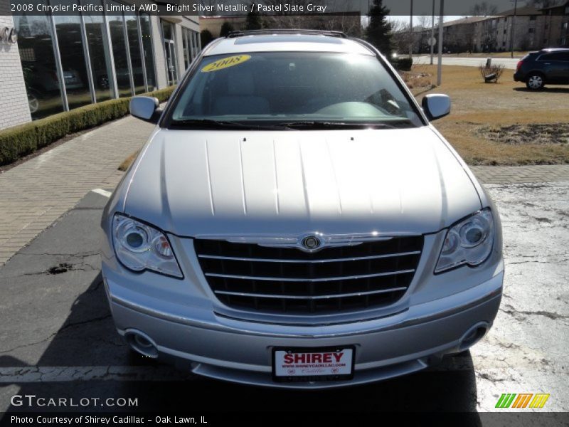 Bright Silver Metallic / Pastel Slate Gray 2008 Chrysler Pacifica Limited AWD