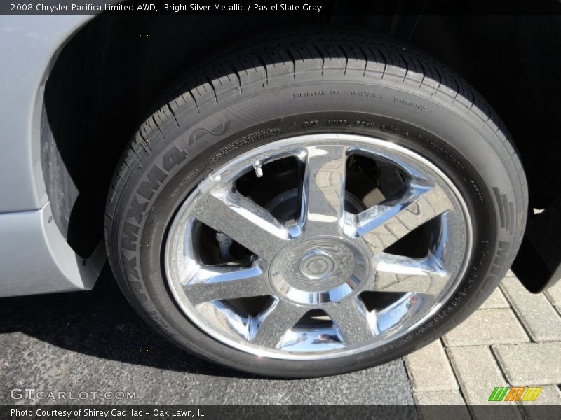 Bright Silver Metallic / Pastel Slate Gray 2008 Chrysler Pacifica Limited AWD