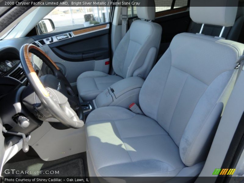 Bright Silver Metallic / Pastel Slate Gray 2008 Chrysler Pacifica Limited AWD