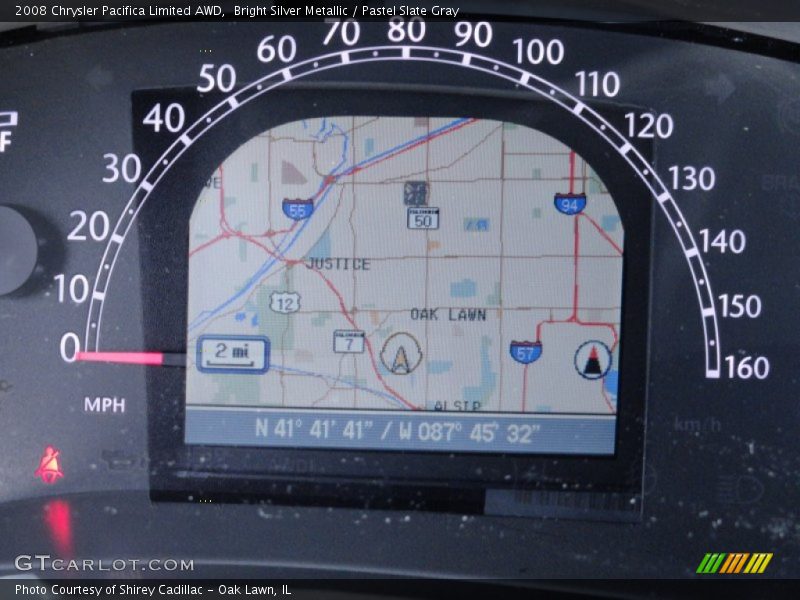 Navigation of 2008 Pacifica Limited AWD