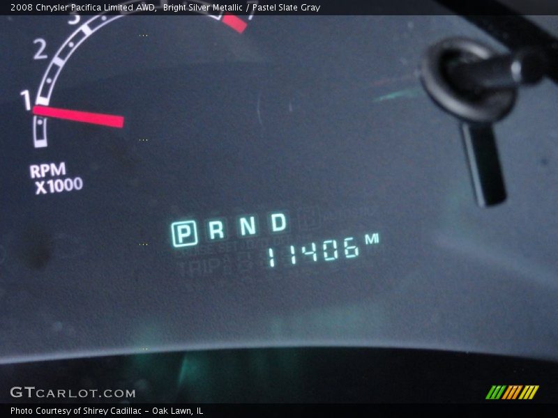Bright Silver Metallic / Pastel Slate Gray 2008 Chrysler Pacifica Limited AWD