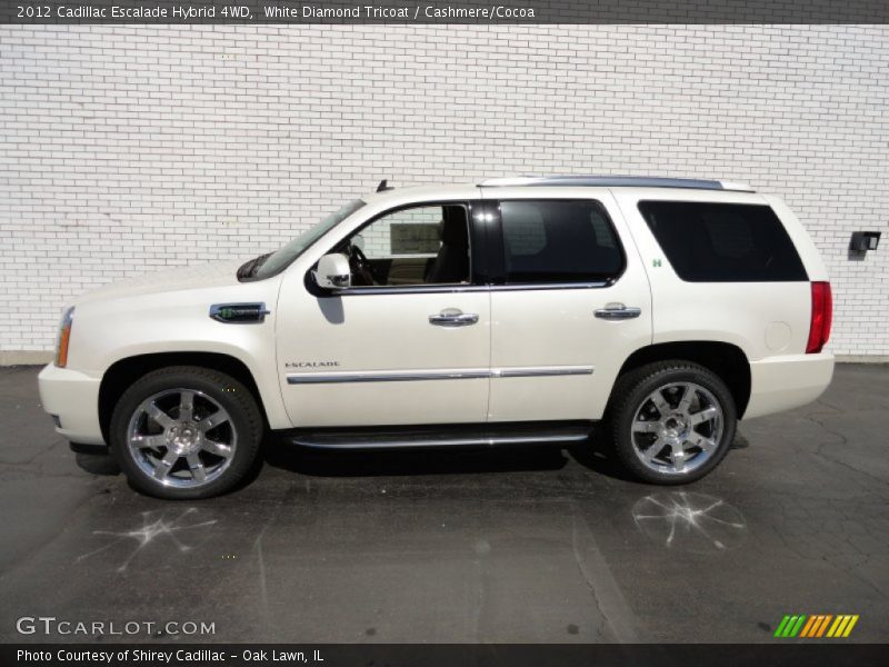  2012 Escalade Hybrid 4WD White Diamond Tricoat