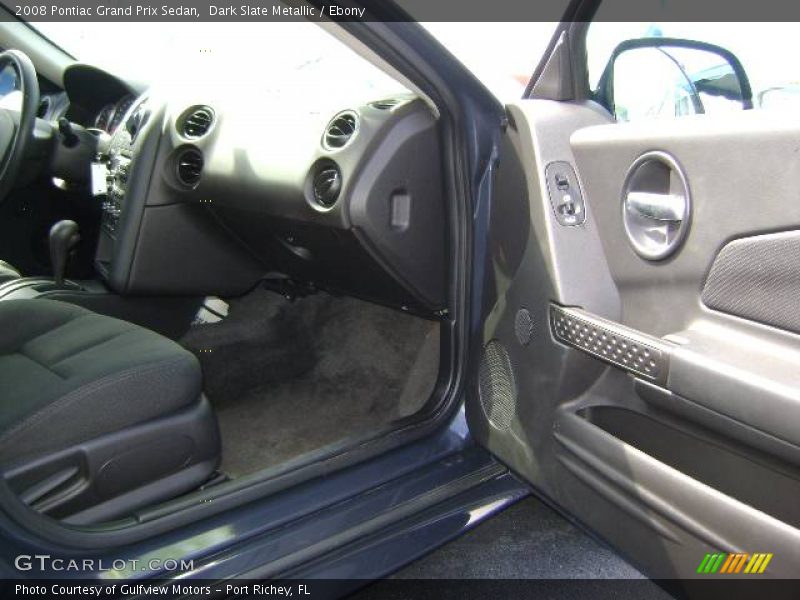 Dark Slate Metallic / Ebony 2008 Pontiac Grand Prix Sedan